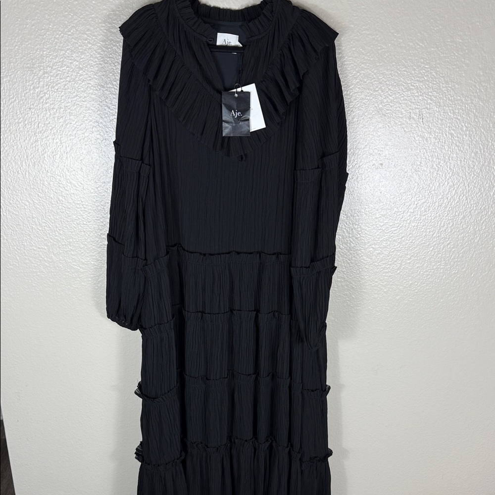 Aje Robyn Tiered Midi Dress - Picture 4 of 12